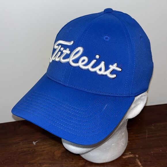 Two (2) Raised Letter Titleist Tour performance Poly/Spandex Golf Hat cap - Picture 8 of 11